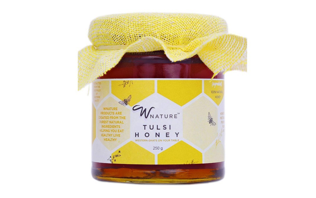 Wnature Tulsi Honey    Glass Jar  250 grams
